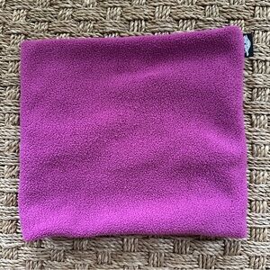 Turtle fur purple fleece neck warmer girls youth